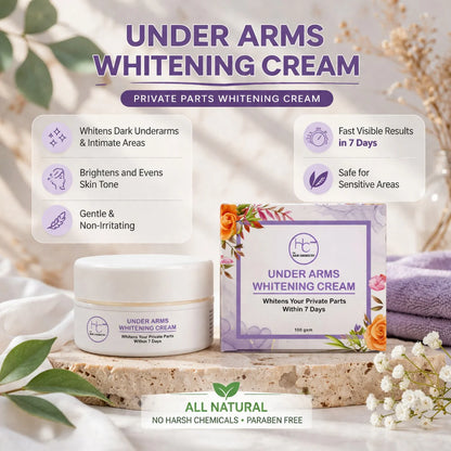 UNDERARMS & PRIVATE PARTS WHITENING CREAM