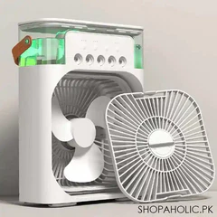 Trending Mini Air Conditioner Fan Premium 3 In 1 Desk Cooling Fan Spray Fan